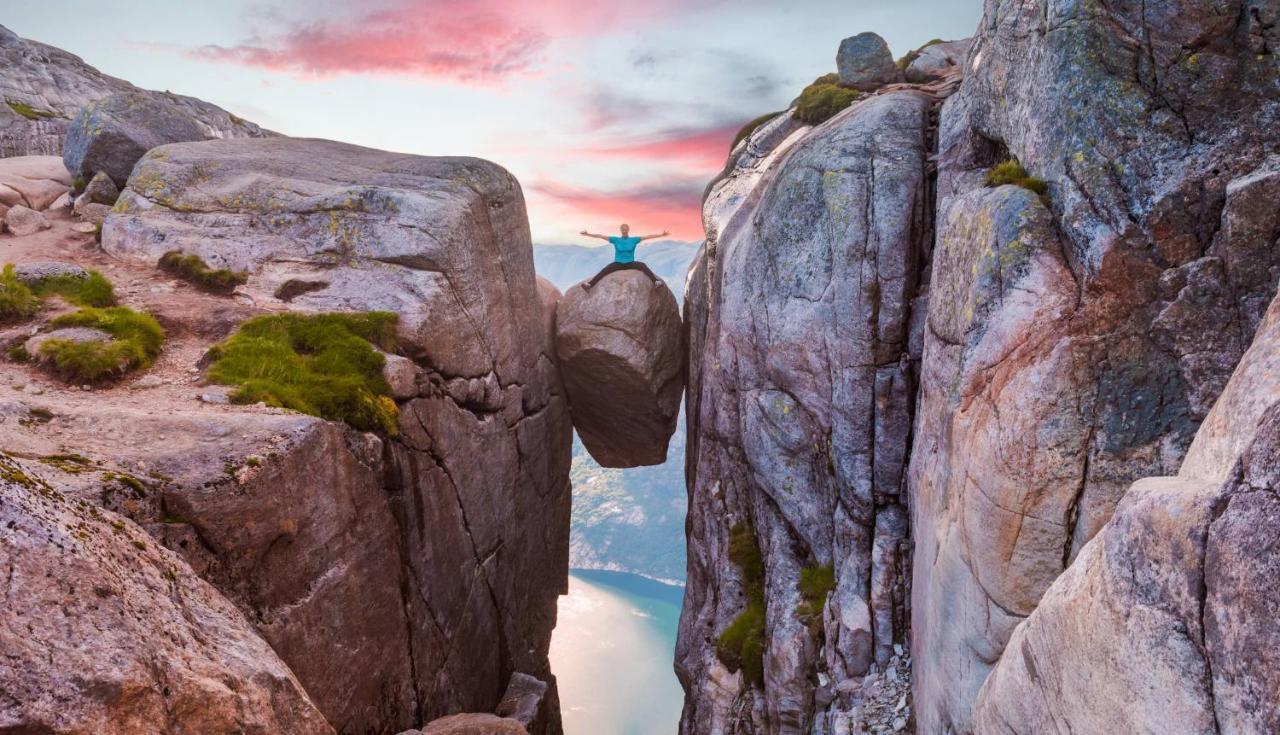 Flott Leilighet Pa Haugen I Sirdal Tjorhom Exterior foto